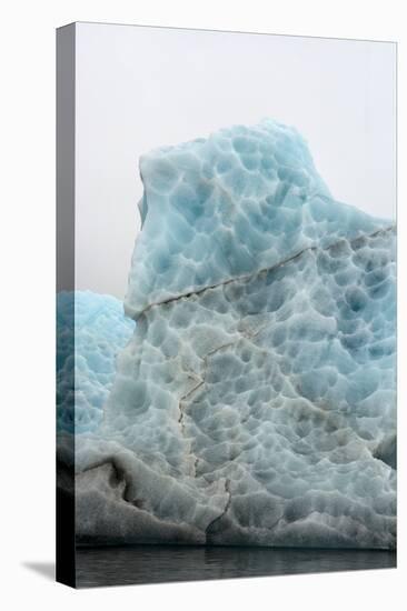 Norway. Svalbard. Spitsbergen. Hornsund. Brepollen. Icebergs Patterns-Inger Hogstrom-Premier Image Canvas