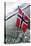 Norwegian Flag on a Boat-Felipe Rodríguez-Premier Image Canvas