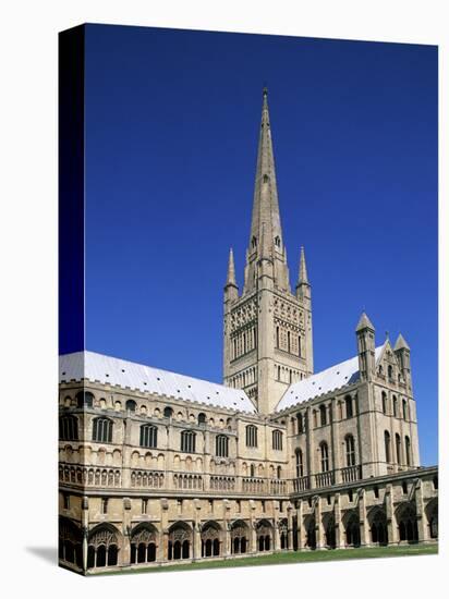 Norwich Cathedral, Norwich, Norfolk, East Anglia, England-Steve Vidler-Premier Image Canvas