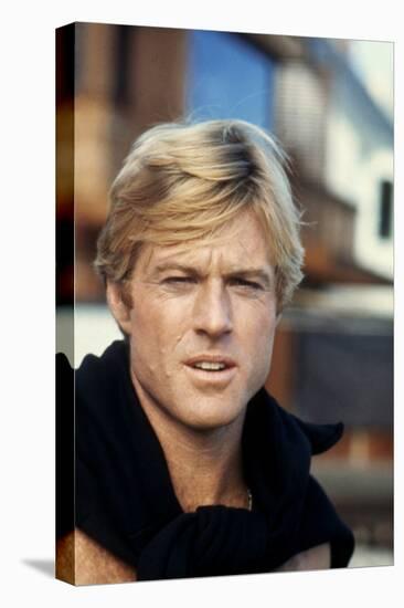 Nos plus Belles Annees THE WAY WE WERE by Sydney Pollack with Robert Redford, 1973 (photo)-null-Stretched Canvas