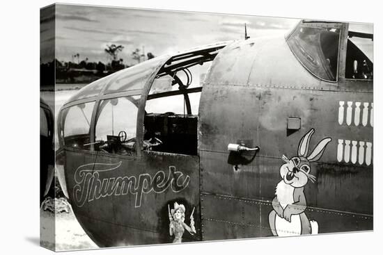 Nose Art, Thumper-null-Stretched Canvas