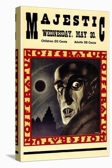 Nosferatu, a Symphony of Horror, 1922-null-Stretched Canvas