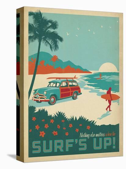 Nothing Else Matters When The Surf’s Up!-Anderson Design Group-Stretched Canvas