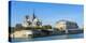 Notre-Dame Cathedral and Ile De La Cite, Paris, France, Europe-G & M Therin-Weise-Premier Image Canvas