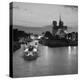 Notre Dame Cathedral and River Seine, Paris, France-Jon Arnold-Premier Image Canvas