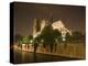 Notre Dame Cathedral at Night, Paris, France-Jim Zuckerman-Premier Image Canvas