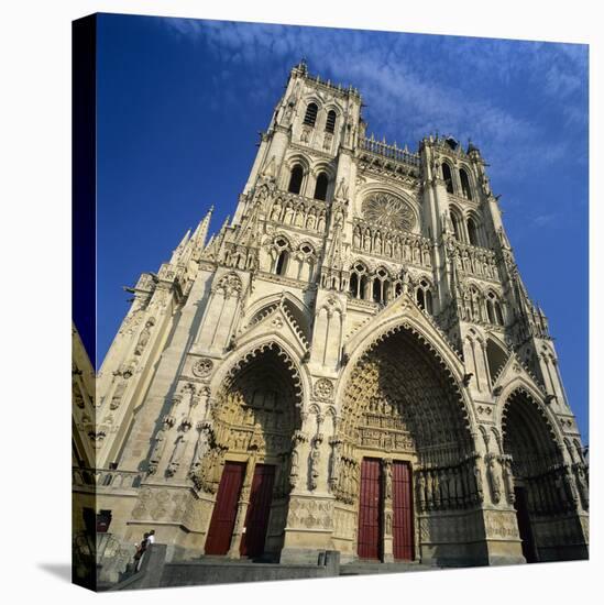 Notre Dame Cathedral, UNESCO World Heritage Site, Amiens, Picardy, France, Europe-Stuart Black-Premier Image Canvas