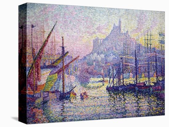 Notre-Dame-De-La-Garde (La Bonne-Mère), Marseilles-Paul Signac-Stretched Canvas