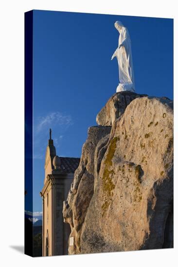 Notre Dame De La Serra Church at Dawn, Calvi, Corsica, France-Walter Bibikow-Premier Image Canvas