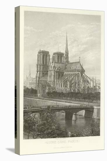 Notre-Dame, Paris-Alphonse Marie de Neuville-Premier Image Canvas