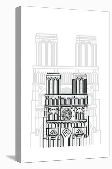 Notre Dame-Cristian Mielu-Stretched Canvas