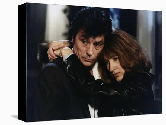 Notre histoire Our Story by Bertrand Blier with Alain Delon and Nathalie Baye, 1984 (photo)-null-Stretched Canvas