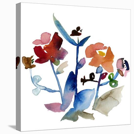 Nouveau Boheme No. 1 - Japanese Garden Series-Kiana Mosley-Stretched Canvas