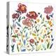 Nouveau Boheme - Wildflower Garden-Kiana Mosley-Stretched Canvas