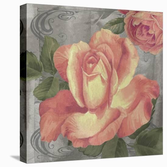 Nouveau Orange Rose-Bill Jackson-Premier Image Canvas