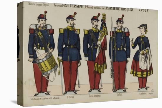 Nouvel uniforme de l'infanterie française-null-Premier Image Canvas