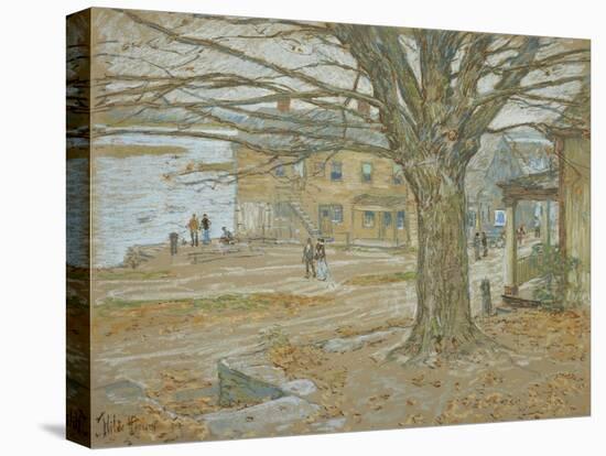 November, Cos Cob. Pastel on Prepared Tan Board, 1902-Childe Hassam-Premier Image Canvas