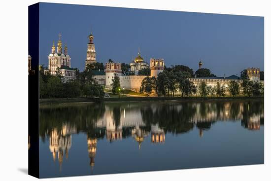 Novodevichy Convent at Night.-Sachkov-Premier Image Canvas