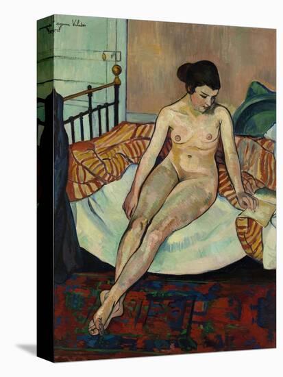 Nu à la couverture rayée-Suzanne Valadon-Premier Image Canvas