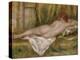 Nu couché, vu de dos ou Le repos après le bain-Pierre-Auguste Renoir-Premier Image Canvas