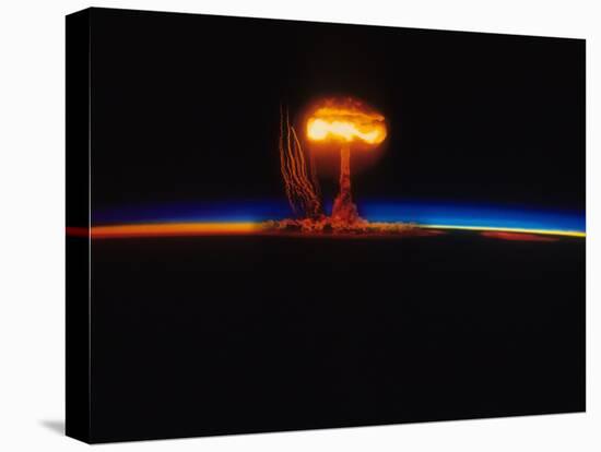 Nuclear Explosion-Stocktrek Images-Premier Image Canvas