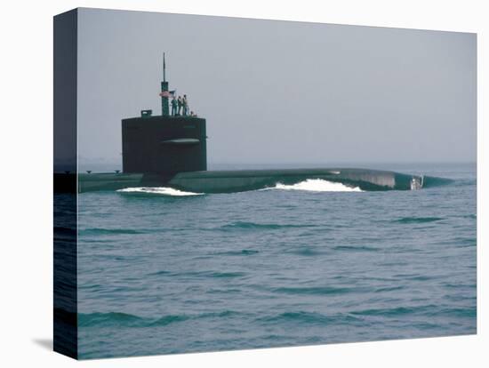 Nuclear Submarine, United States Navy-David Lomax-Premier Image Canvas