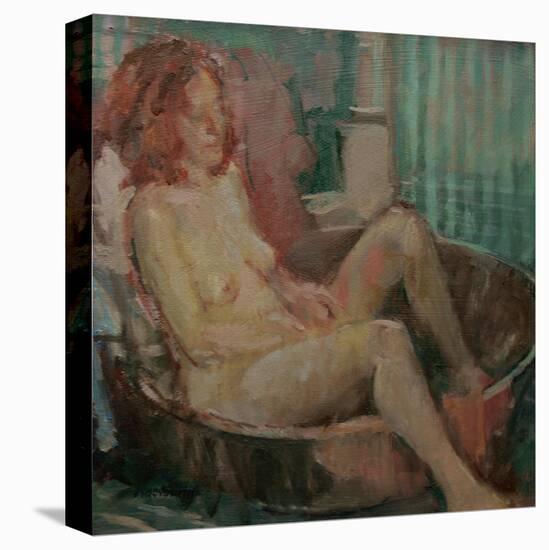 Nude in Old Tub, 2008-Pat Maclaurin-Premier Image Canvas