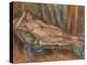 Nude on a Couch-Pierre-Auguste Renoir-Premier Image Canvas