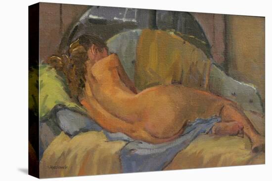 Nude on Chaise Longue, 2009-Pat Maclaurin-Premier Image Canvas