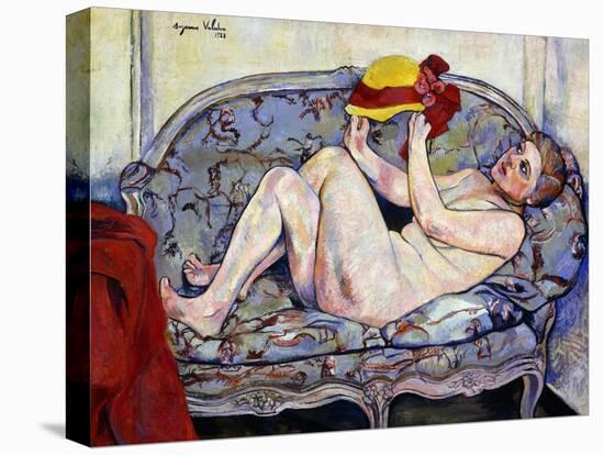 Nude Reaching on a Sofa; Nu Allonge Sur Un Canape, 1928-Suzanne Valadon-Premier Image Canvas