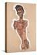 Nude Self-Portrait-Egon Schiele-Stretched Canvas