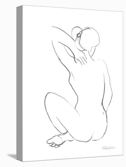 Nude Sketch I-Albena Hristova-Stretched Canvas