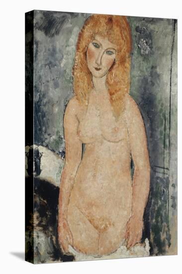 Nude Standing, C.1917-18-Amedeo Modigliani-Premier Image Canvas