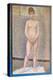 Nude Study Standing-Georges Seurat-Stretched Canvas