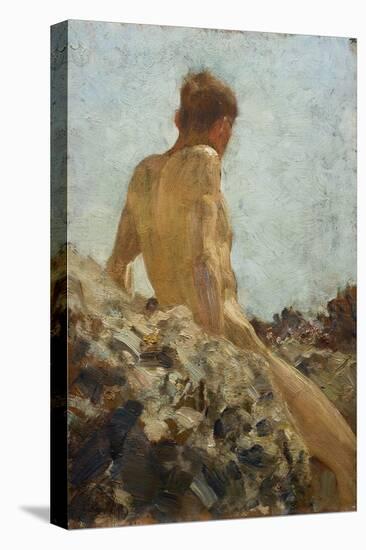 Nude Study-Henry Scott Tuke-Premier Image Canvas