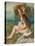 Nude with a Straw Hat Beside the Sea, 1892-Pierre-Auguste Renoir-Premier Image Canvas