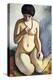 Nude with Coral Necklace, 1910-Auguste Macke-Premier Image Canvas
