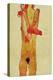 Nude Woman Iwith Folded Arms, 1910-Egon Schiele-Premier Image Canvas