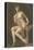 Nude Woman with Wrap-null-Stretched Canvas
