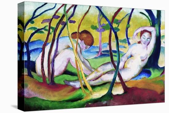 Nudes under Trees-Franz Marc-Premier Image Canvas