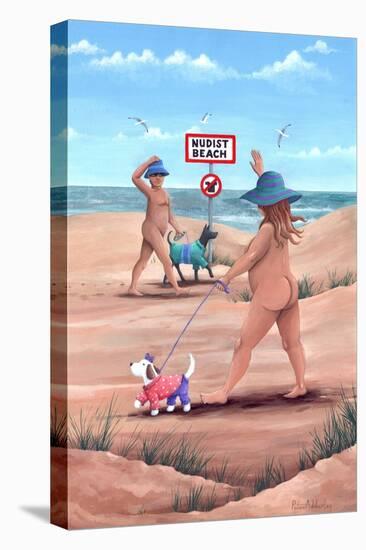 Nudist Beach-Peter Adderley-Stretched Canvas