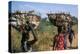 Nuer Women Carrying Sorghum, Gambella Region, Ilubador State, Ethiopia, Africa-Bruno Barbier-Premier Image Canvas