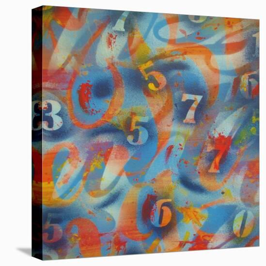 Numbers-Abstract Graffiti-Premier Image Canvas