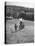 Nun Taking Two Young Children from the Mission on a Walk-null-Premier Image Canvas