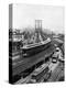 NY: Brooklyn Bridge, 1898-null-Premier Image Canvas