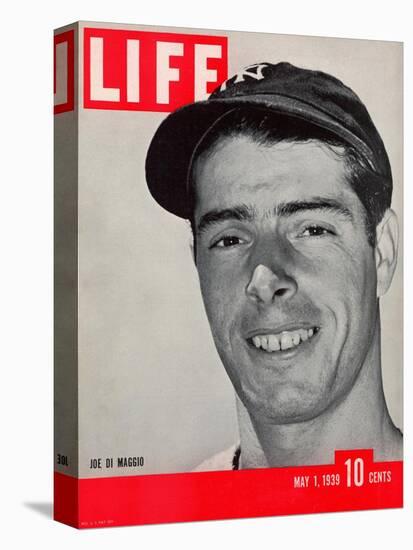 NY Yankee slugger Joe DiMaggio, May 1, 1939-Carl Mydans-Premier Image Canvas