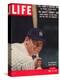 NY Yankee Slugger Mickey Mantle, June 25, 1956-null-Premier Image Canvas