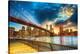 NYC in HDR-null-Stretched Canvas