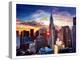 NYC - Midtown 24-M Bleichner-Stretched Canvas