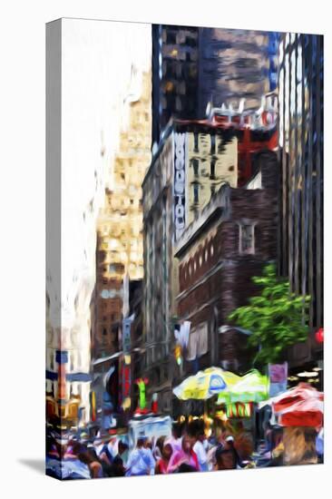 NYC Urban Scene - In the Style of Oil Painting-Philippe Hugonnard-Premier Image Canvas